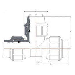 Картридж D40 для смесителя, тип A, AV Engineering