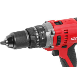 Дрель-шуруповерт ударная WORTEX DR 1323 D в кор. 450 Вт, 83 Нм, 2 скор., БЗП 1.5-13 мм, 4 м шнур