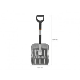 Лопата снеговая автомобильная алюминиевая FISKARS