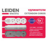 Удлинитель 5м (5 роз., 2,2кВт, с/з, выкл, ПВС 3х0,75) LEIDEN ELECTRIC