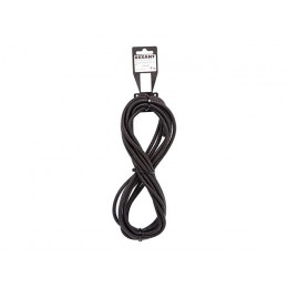 Трубa автомобильная гофрированная ПП d4,6 мм, разрезная, (бухтa 5 м/уп.)