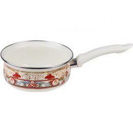 Ковш стальной эмалированный, 1.3 л, серия Антик, PERFECTO LINEA