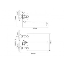 Водослив сифона для мойки 6/4" с нержавеющей peшeткой D115, Alcaplast