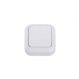 Выключатель 1 клав. (открытый, до 10А) белый, Вариант, Bylectrica