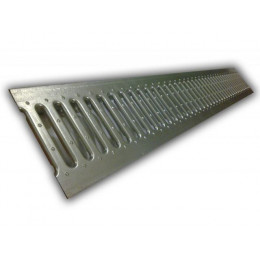 Решетка STANDART 100 стальная штампованная (с отверстиями), Ecoteck, РФ