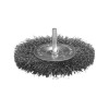 Щетка д/дрели дисковая 38 мм, толщина проволоки 0.3 мм, гофрированная, металл, 6 мм MAKITA