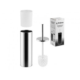 Ершик с подставкой, нержавеющая сталь, PERFECTO LINEA