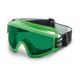 Очки закрытые панорамные СОМЗ ЗП2 PANORAMA зеленые PC StrongGlass