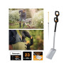 Лопата совковая телескопическая Xact FISKARS