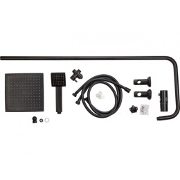 Душевая стойка, черн., AV Engineering