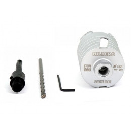 Коронка алмазная d 72 мм железобетон HILBERG LASER