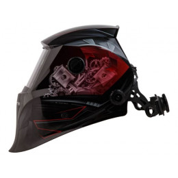 Щиток сварщика с самозатемняющимся светофильтром Solaris ASF520S (Car Master красный)