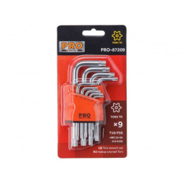 Набор ключей Torx T10-T50 9шт коротк. PRO STARTUL (PRO-87209)