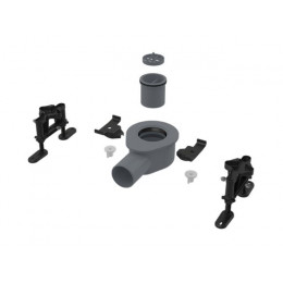 Низкий сифон DN 50 и комплект регулируемых ног, Alcaplast