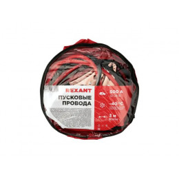 Провода прикуривания 500 Ампер  в чехле на молнии REXANT