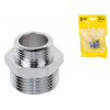 Ниппель ред. 1" нар. х 3/4" нар. ХРОМ, AV Engineering (инд. упак.)