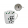 Кружка керамическая, 350 мл., SNOWFLAKE MAGIC-1, PERFECTO LINEA