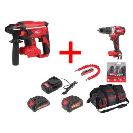 Аккум. перфоратор WORTEX CRH 1820-1 в кор. ALL1 + АКЦИЯ!