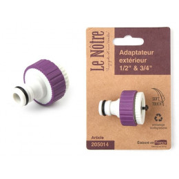 Адаптер внешний 1/2" и 3/4" Le Notre
