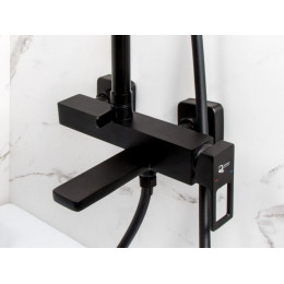 Душевая система D35 черный, серия 810 ECONOCE