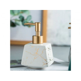 Диспенсер (дозатор) для мыла ELEGANCE, белый, PERFECTO LINEA