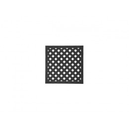 Решетка пластиковая усиленная к дождеприемнику (черный), Ecoteck, РБ