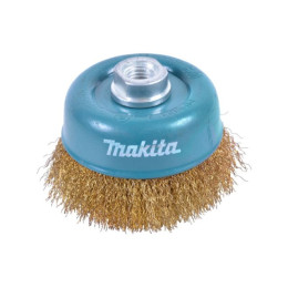 Щетка д/шлиф. маш. чашечная проволочная 90 мм, М14х2 MAKITA