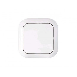 Выключатель 1 клав. (cкрытый, 6А) белый, Гармония, BYLECTRICA