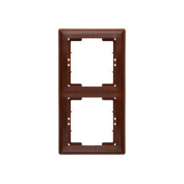 Рамка 2-ая вертикальная орех, DARIA, MUTLUSAN