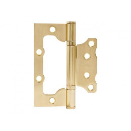 Петля накладная без врезки СТАНДАРТ 100х75х2,5мм 2BB SBP мат.латунь