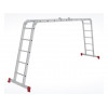 Лестница алюм. многофункц. трансформер 4х5 ступ., 14,8кг NV2320 Новая высота