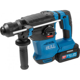 Аккум. перфоратор BULL CBH 1826 Xcase, XLTpro, БЕСЩЕТ., 18 В, 2.6 Дж, 26 мм, 1x4 А*ч, з/у