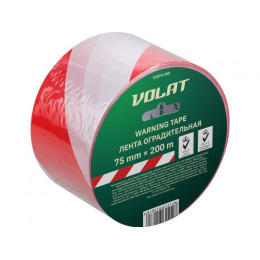 Лента оградительная 75ммх200м ВОЛАТ
