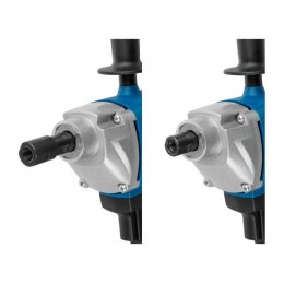 Миксер строительный BULL BM 1408 800 Вт, 1 скор., M14/M12, рег. об. + насадка