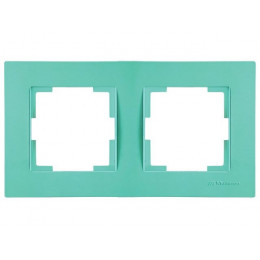 Рамка 2-ая горизонтальная зеленая, RITA, MUTLUSAN