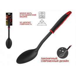 Ложка кулинарная, CHEF, черная, PERFECTO LINEA