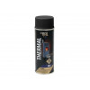 Краска-эмаль аэроз. термостойкая силиконовая черный INRAL 400мл (9011)