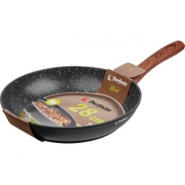 Сковорода ф 28х5.5 см, алюм., антиприг. покр., серия Hardy, PERFECTO LINEA