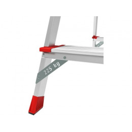 Лестница-стремянка алюм. двухст. 110 см 5 ступ. 7,5кг NV 3127 Новая высота