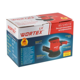 Эксцентриковая шлифмашина WORTEX LX RS 1245-1 E в кор. 450 Вт, 125 мм, 3000-13000 об/мин