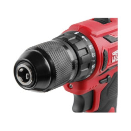 Аккум. дрель-шуруповерт WORTEX BD 1820-1 Li в чем. ALL1 XLT 18 В, 30 Н*м, 2х2 А*ч, БЗП(мет.) 13 мм