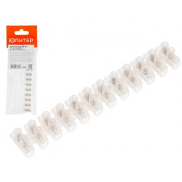 Зажим винтовой ЗВИ-10А (10мм2) 12 пар ПЭ Юпитер