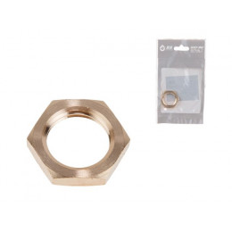 Контргайка 1/2" вн., AV Engineering (инд. упак.)
