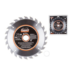 Диск пильный 255х32/30 мм 24 зуб. по дереву GEPARD