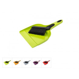 Совок пластм. + щетка Klinko (Клинко), DRINA