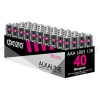 Батарейка 40шт (коробка) AAA LR03A 1,5V Alkaline LR03A-P40 ФАZА Alkaline Pack-40