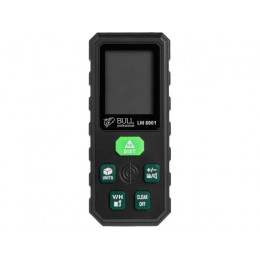 Дальномер лазерный BULL LM 8001 в кор. Проекция креста (зеленый), 0,08 – 80 м, +- 2 мм