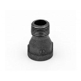 Переход 1 1/4" х 1" вн.-нар. чугун черн., AV Engineering