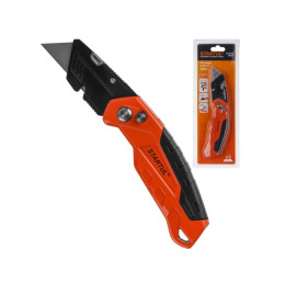 Нож универсальный складной с трапец. лезвием STARTUL PROFI (ST0950)