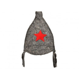 Шапка для бани, Буденовка, HOT POT из войлока